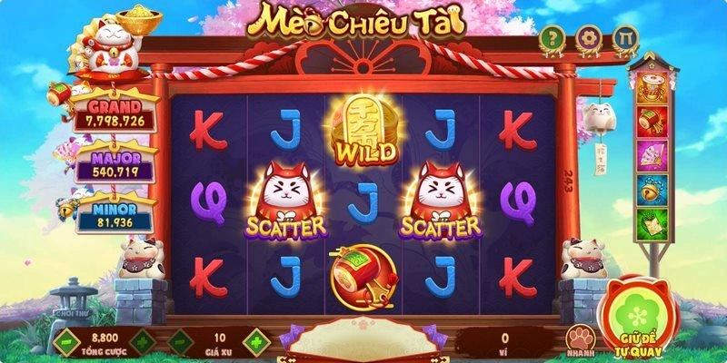 Top 8 Game Nổ Hũ Nào Dễ Thắng Nhất Năm 2025 2 Mèo Chiêu Tài